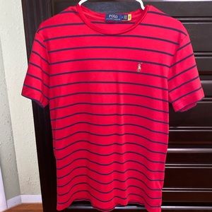 Polo Ralph Lauren striped T-shirt.
